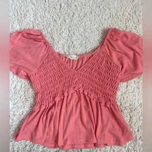 Altar’d State Bridgette Baby Doll Top